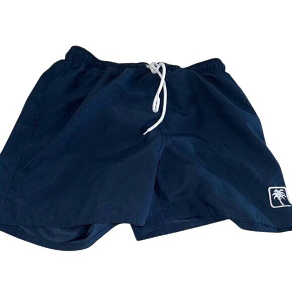 Sun Project Mens Swim Shorts M Navy Blue Polyester Beachwear - Picture 1 of 8